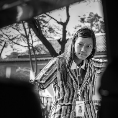Women by the window