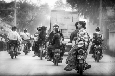 Motorbike style made in Burma -4413-Modifier